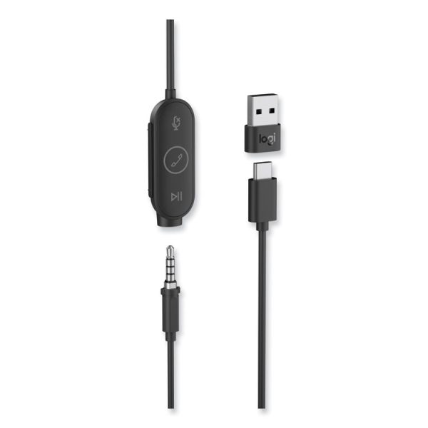 Zone Wired Earbuds UC, Graphite - Image 3