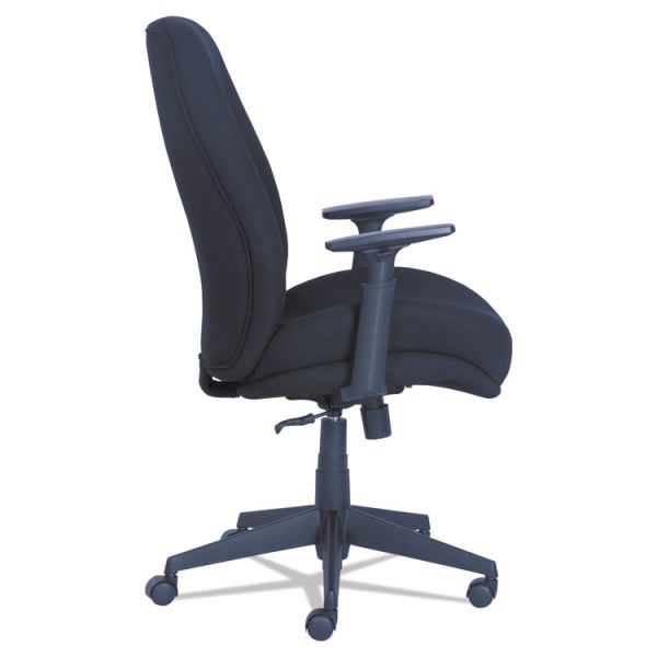Baldwyn Series Mid Back Task Chair, Supports Up To 275 Lb, 19" To 22" Seat Height, Black - Image 3
