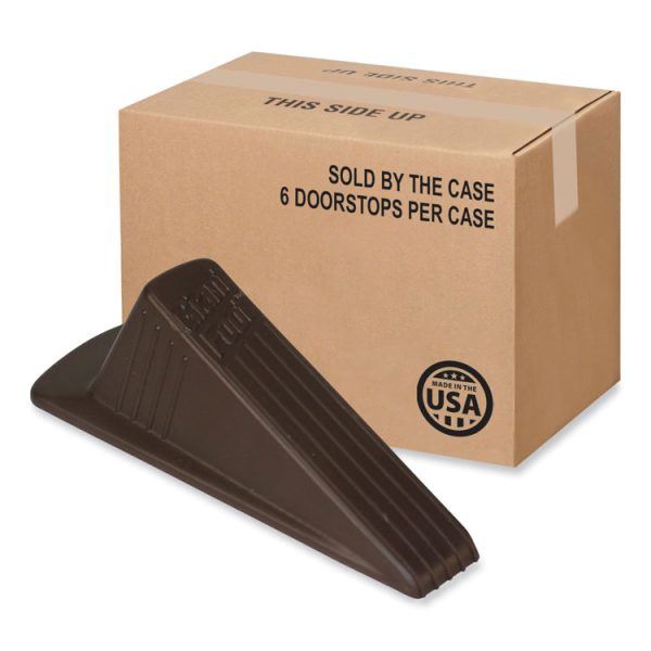 Giant Foot Doorstop, Tpr, 3.5w X 6.75d X 2h, Brown, 12/Box - Image 2