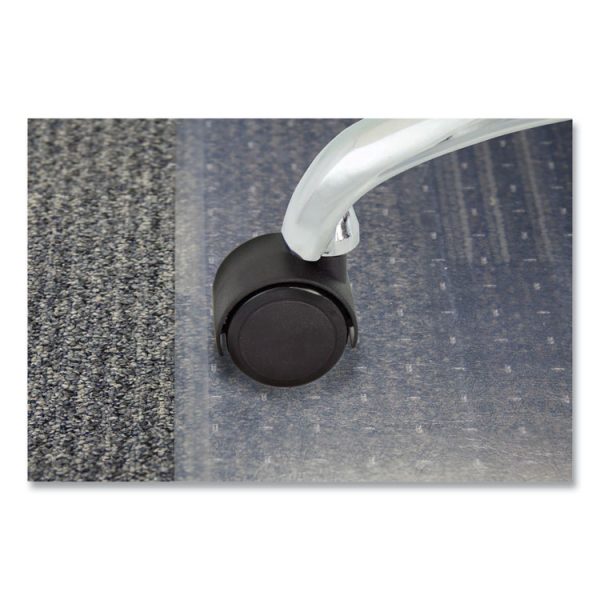 Deluxe Duet Casters, Grip Ring Type B and Type K Stems, 2" Soft Polyurethane Wheel, Matte Black, 5/Set - Image 3
