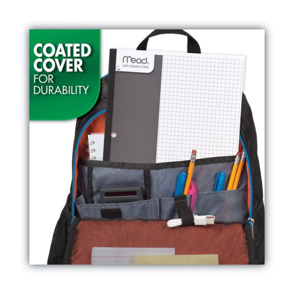 Graph Paper Tablet, 3-Hole, 8.5 X 11, Quadrille: 4 Sq/in, 20 Sheets/pad, 12 Pads/pack - Image 4