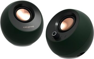 Creative Pebble Pro Green