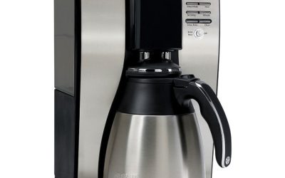 10-Cup Thermal Programmable Coffeemaker, Stainless Steel/black