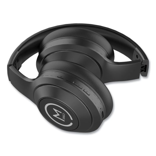 Comfort+ Wireless Over-Ear Headphones with Microphone, Black - Image 2