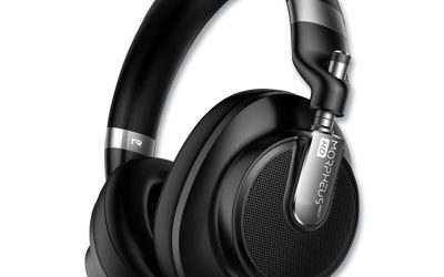 Verve HD 360 Hybrid ANC Wireless Over-Ear Headphones, Black/Platinum