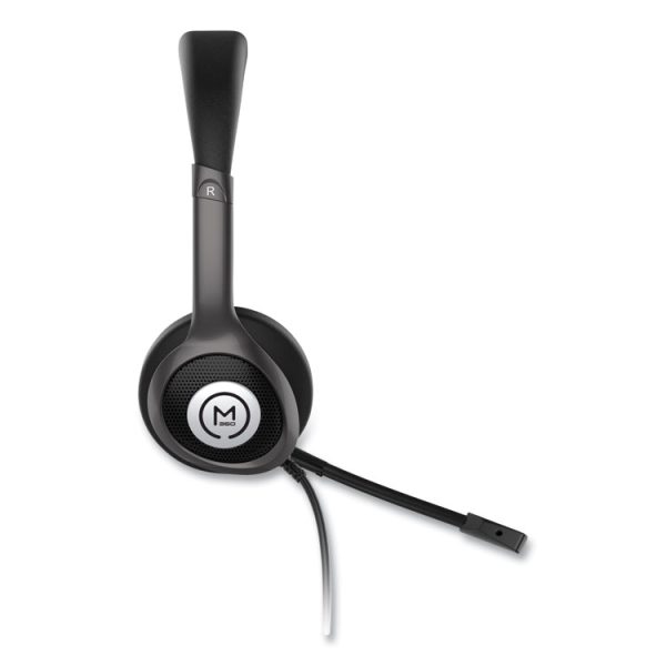 HS5600SU Connect USB Stereo Headset with Boom Microphone - Image 3