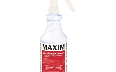 Germicidal Cleaner, Lemon Scent, 32 Oz Bottle, 12 Bottles And 1 Trigger Sprayer/carton