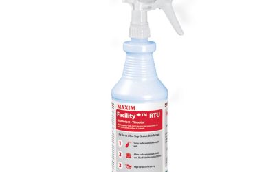 Facility+ RTU Disinfectant, Safe-to-Ship, Unscented, 32 oz, 6/Carton