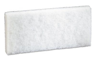 Doodlebug Scrub Pad, 4.63 X 10, White, 5/pack, 4 Packs/carton