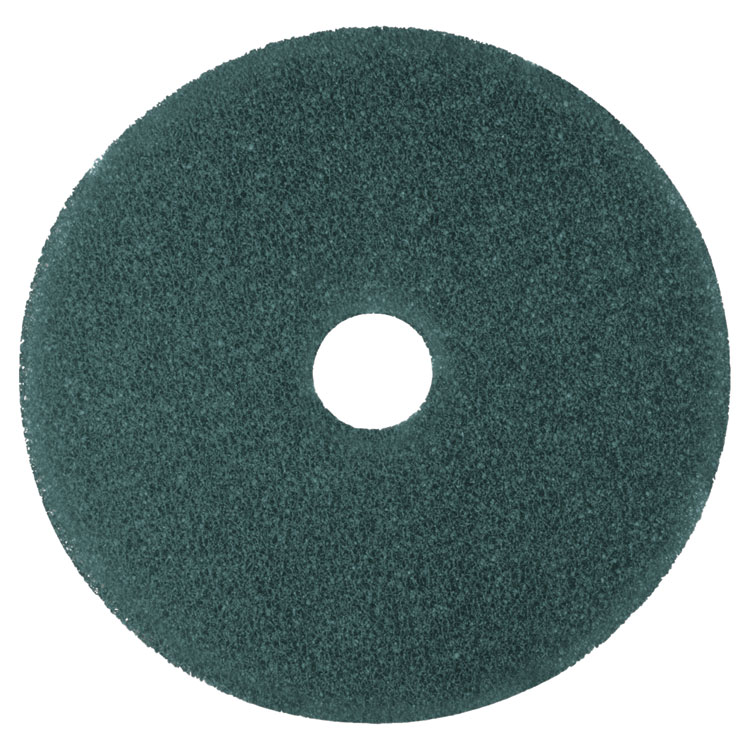 Low-Speed High Productivity Floor Pads 5300, 20" Diameter, Blue, 5/carton