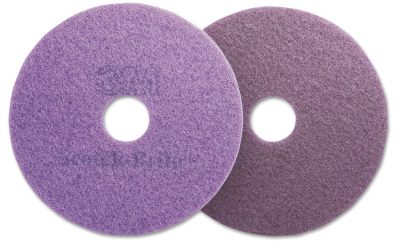 Diamond Floor Pads, 20″ Diameter, Purple, 5/carton