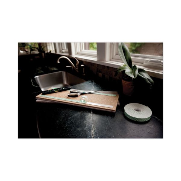 Permanent High-Density Foam Mounting Tape, Holds Up To 2 Lbs, 0.75" X 38 Yds, White - Image 4