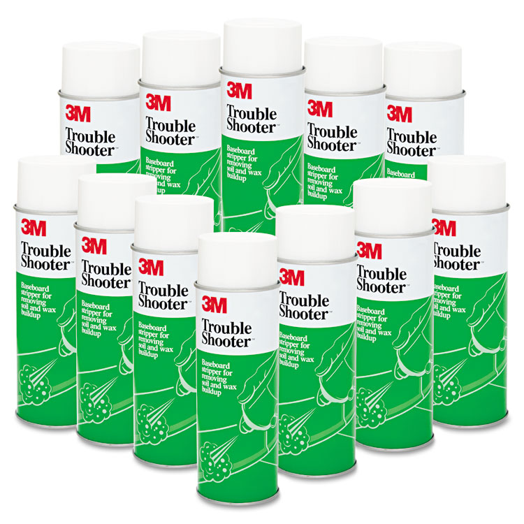 Troubleshooter Baseboard Stripper, 21 Oz Aerosol Spray, 12/carton - Image 2