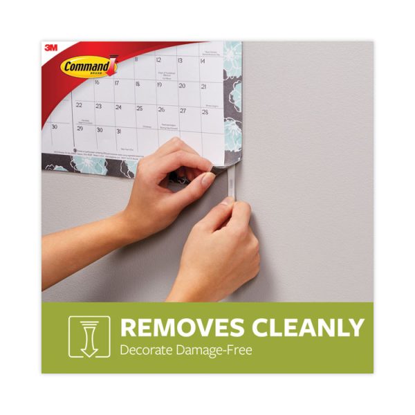 Poster Strips, Removable, Holds Up To 1 Lb Per Pair, 0.63 X 1.75, White, 4/pack, 100 Packs/carton - Image 5