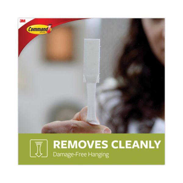 Picture Hanging Strips, Cabinet Pack, Removable, Holds Up To 6 Lbs Per Pair, 0.75 X 2.75, White, 4/set, 50 Sets/carton - Image 6