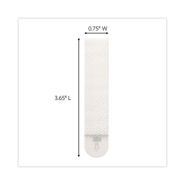Picture Hanging Strips, Value Pack, Large, Removable, Holds Up To 16 Lbs, 0.75 X 3.65, White, 120 Pairs/pack - Image 2