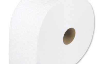 Doodleduster Disposable Cloth, 13.8 x 7, White, 250 Sheets/Roll