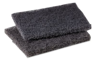 Griddle Polishing Pad, 4 X 5.25, Gray, 60/carton