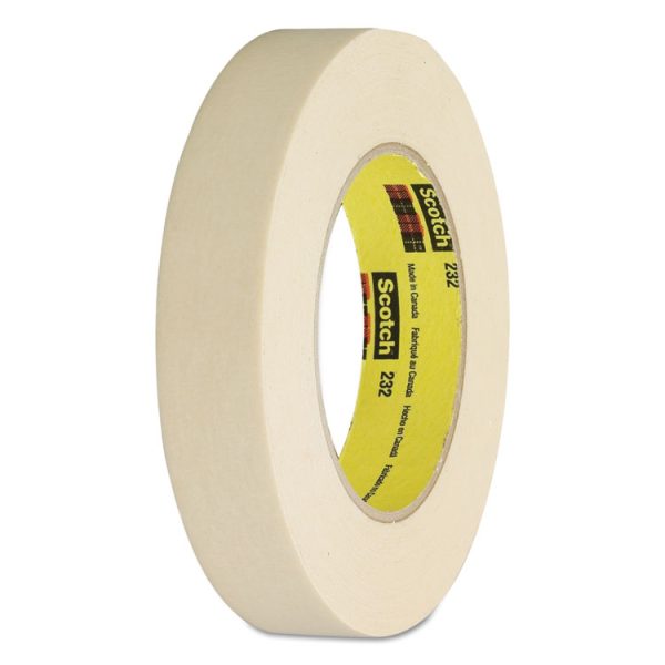 High-Performance Masking Tape 232, 3" Core, 24 Mm X 55 M, Tan