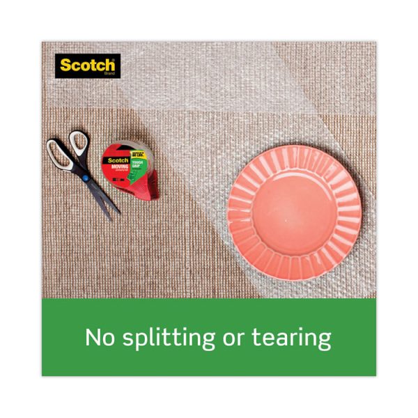Tough Grip Moving Packaging Tape, 3" Core, 1.88" X 54.6 Yds, Clear, 6/pack - Image 2