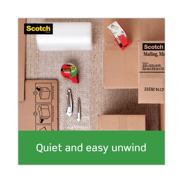 Tough Grip Moving Packaging Tape, 3" Core, 1.88" X 54.6 Yds, Clear, 6/pack - Image 5