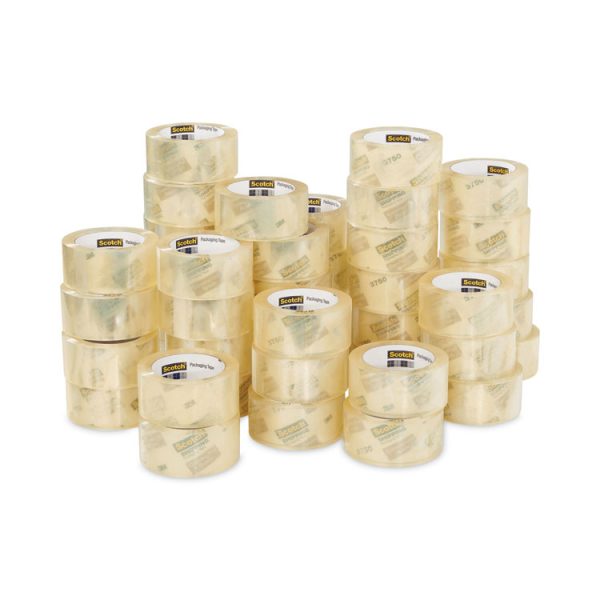 3750 Commercial Grade Packaging Tape With Dispenser, 3" Core, 1.88" X 54.6 Yds, Clear, 48/pack - Image 7