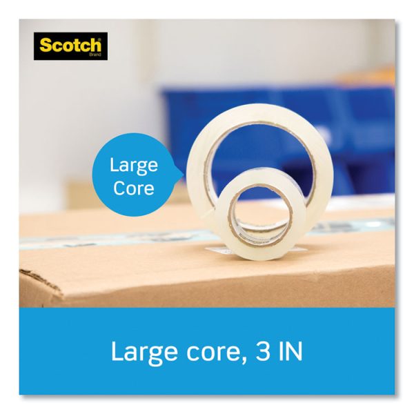 3850 Heavy-Duty Packaging Tape With Dispenser, 3" Core, 1.88" X 54.6 Yds, Clear, 4/pack - Image 4