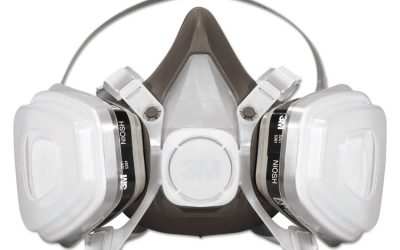 Half Facepiece Disposable Respirator Assembly, Large