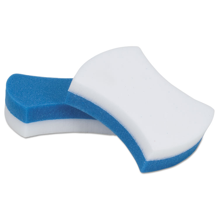Easy Erasing Pad 4004, 2.8 X 4.5 X 1.2, Blue/white, 12/carton - Image 2