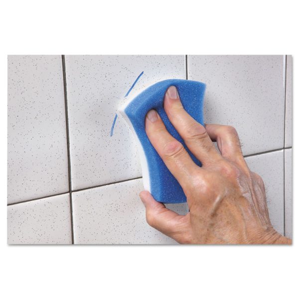 Easy Erasing Pad 4004, 2.8 X 4.5 X 1.2, Blue/white, 12/carton - Image 3