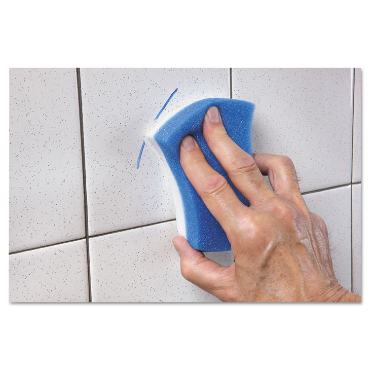 Easy Erasing Pad 4004, 2.8 X 4.5 X 1.2, Blue/white, 12/carton - Image 3