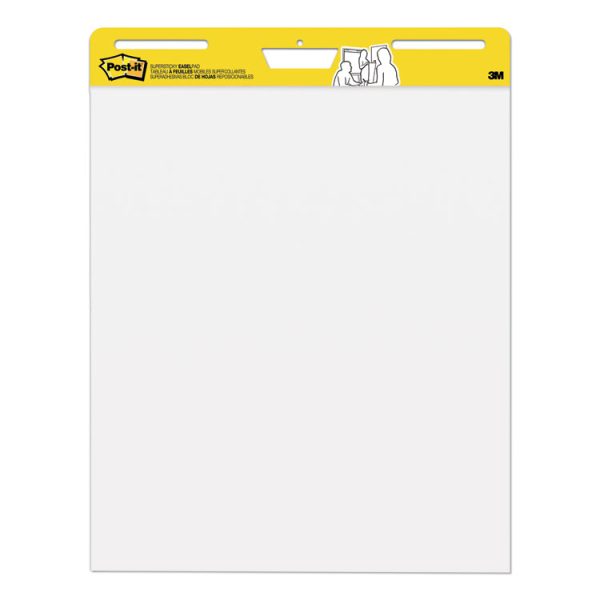 Vertical-Orientation Self-Stick Easel Pads, Unruled, 25 x 30, White, 30 Sheets, 2/Carton - Image 3