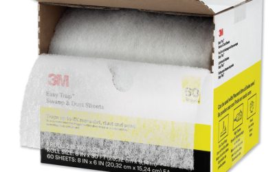 Easy Trap Duster, 8″ X 30 Ft, White, 60 Sheet Roll