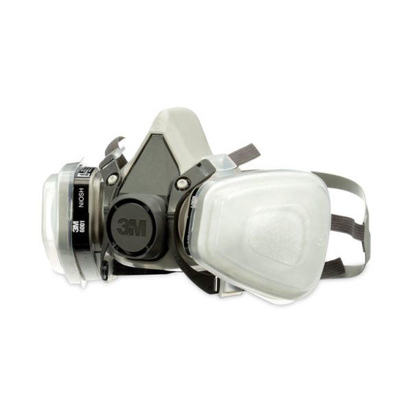 Half Facepiece Paint Spray/pesticide Respirator, Small - Image 6