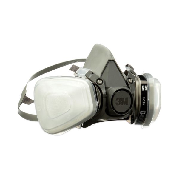 Half Facepiece Paint Spray/pesticide Respirator, Medium - Image 5
