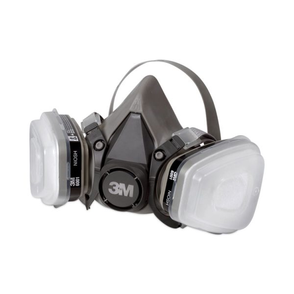 Half Facepiece Paint Spray/pesticide Respirator, Medium - Image 8