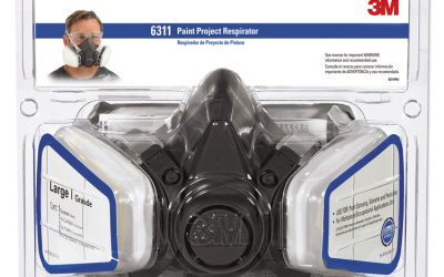 Half Facepiece Paint Spray/pesticide Respirator, Large