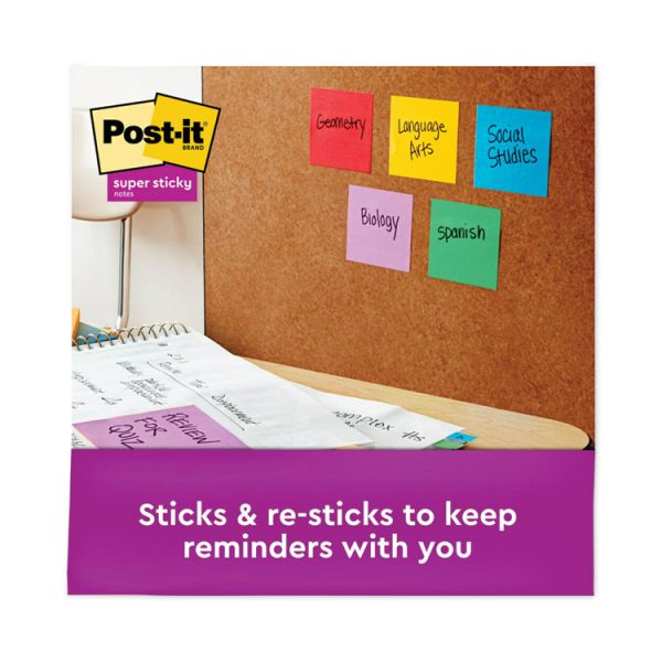 Pads in Playful Primary Collection Colors, 3" x 3", 90 Sheets/Pad, 12 Pads/Pack - Image 3