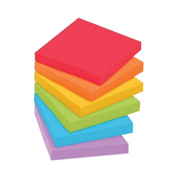 Pads in Playful Primary Collection Colors, 3" x 3", 90 Sheets/Pad, 12 Pads/Pack - Image 6