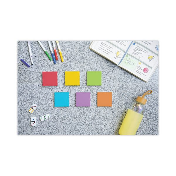 Pads in Playful Primary Collection Colors, 3" x 3", 90 Sheets/Pad, 12 Pads/Pack - Image 8