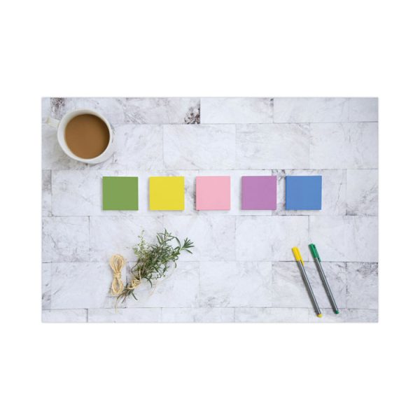 Original Pads in Floral Fantasy Collection Colors, Cabinet Pack, 3" x 3", 100 Sheets/Pad, 18 Pads/Pack - Image 3