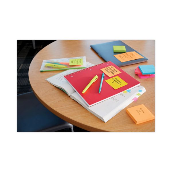 Pads in Energy Boost Collection Colors, Cabinet Pack, 3" x 3", 70 Sheets/Pad, 24 Pads/Pack - Image 10