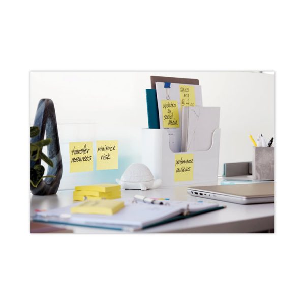 Pads in Canary Yellow, Cabinet Pack, 3" x 3", 90 Sheets/Pad, 24 Pads/Pack - Image 8