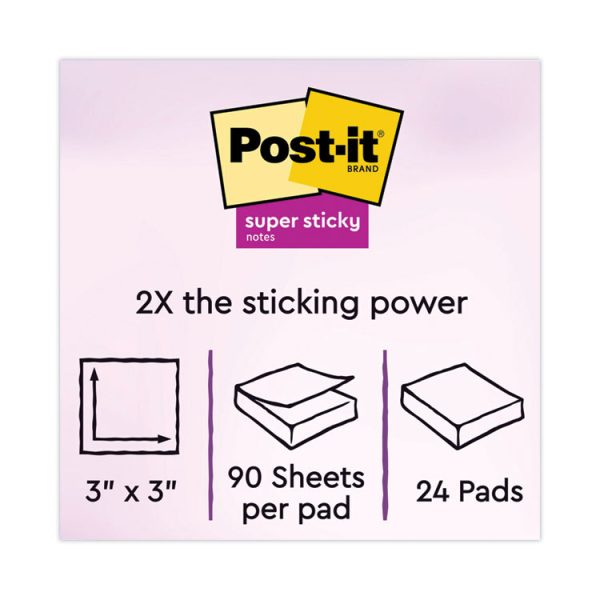 Pads in Canary Yellow, Value Pack, 3" x 3", 90 Sheets/Pad, 24 Pads/Pack - Image 2