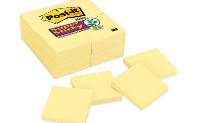 Pads in Canary Yellow, Value Pack, 3″ x 3″, 90 Sheets/Pad, 24 Pads/Pack