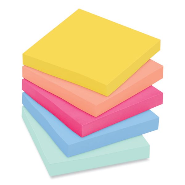 Note Pads in Summer Joy Collection Colors, 3" x 3", Summer Joy Collection Colors, 70 Sheets/Pad, 24 Pads/Pack - Image 3