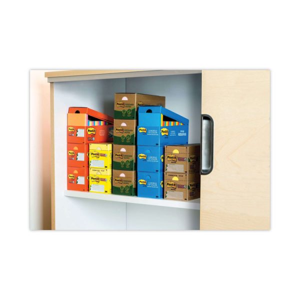 Original Recycled Note Pad Cabinet Pack, 3" x 3", Canary Yellow, 75 Sheets/Pad, 24 Pads/Pack - Image 4