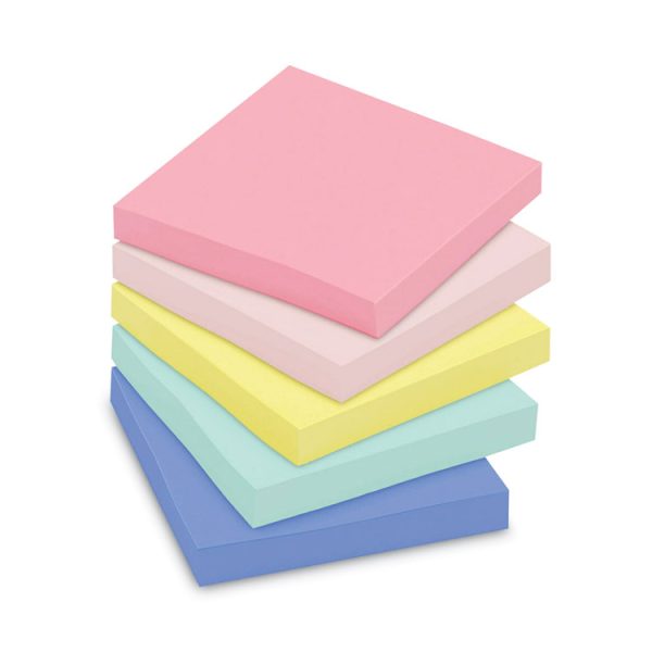Original Recycled Note Pads, 3" x 3", Sweet Sprinkles Collection Colors, 100 Sheets/Pad, 12 Pads/Pack - Image 2