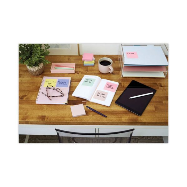 Original Recycled Note Pads, 3" x 3", Sweet Sprinkles Collection Colors, 100 Sheets/Pad, 12 Pads/Pack - Image 4