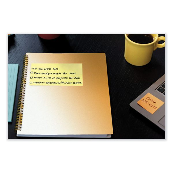 Original Pads in Canary Yellow, 3" x 5", 100 Sheets/Pad, 12 Pads/Pack - Image 3
